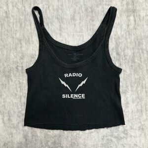 Brandy Melville Radio Silence Ribbed Tank Top